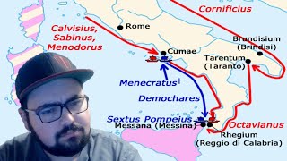American Reacts To "Sextus Pompeius and the Sicilian War"