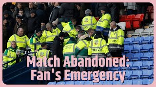 Bolton match abandoned due to medical emergency as paramedics rush to fan's aid