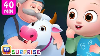 Old Macdonald Had A Farm - Farm Animals and Colors For Kids - ChuChuTV Surprise Eggs Learning Videos