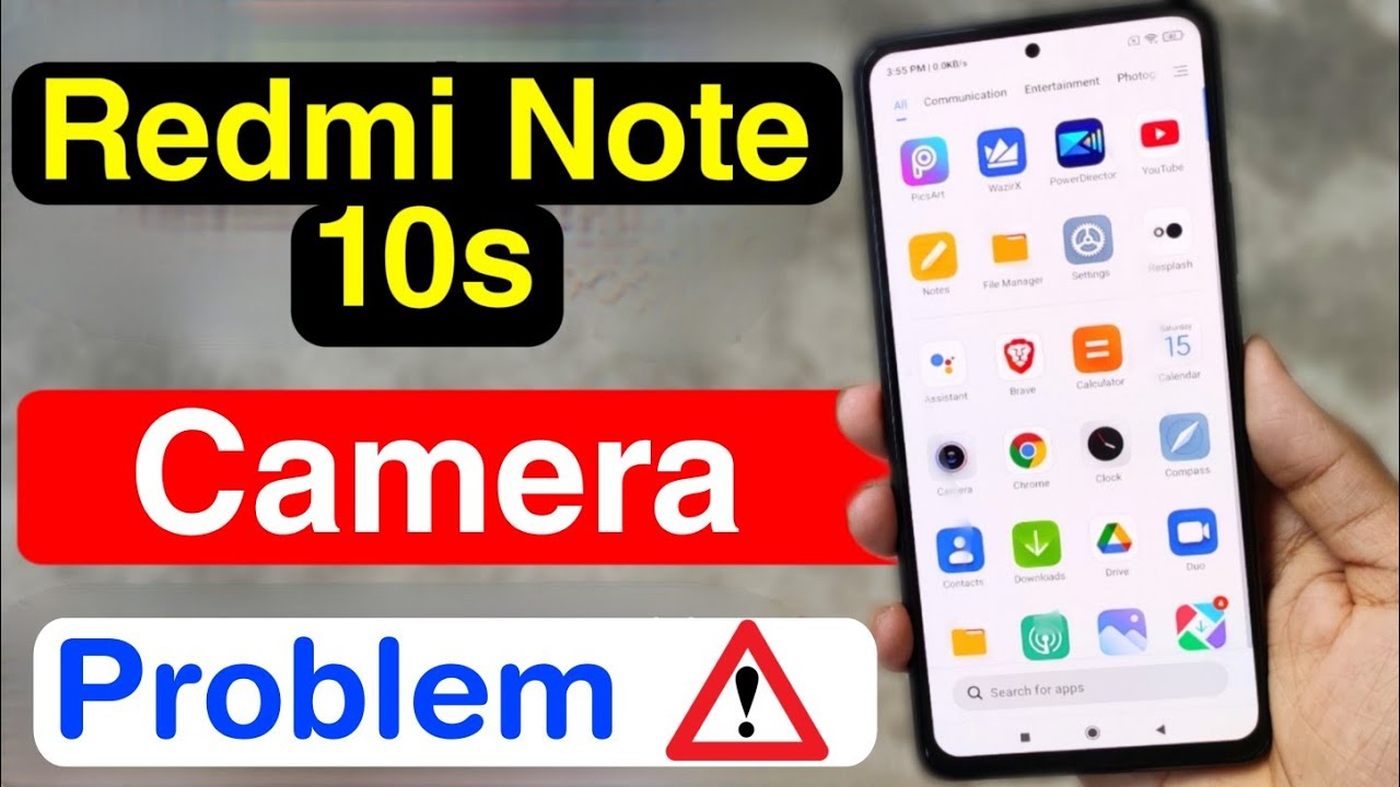 How To Fix Camera Problem In Redmi Note 10s | Redmi Note 10s Camera Not ...