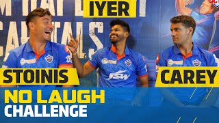 No Laugh Challenge ft. Shreyas Iyer, Marcus Stoinis & Alex Carey