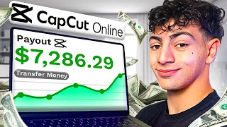 Make Money Online VIDEO EDITING With CapCut Online in 24 Hours! (FOR BEGINNERS)