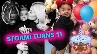 Kylie Jenner & Travis Scott Celebrate Daughter Stormi's First Birthday!