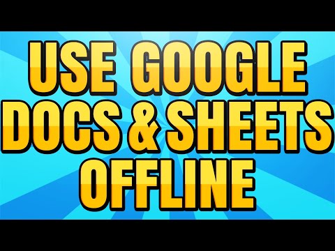 Use Google Docs, Sheets, and Slides offline