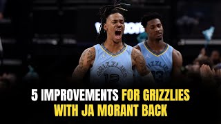 With Morant's return, the Grizzlies can gain fluidity and efficiency on offense?