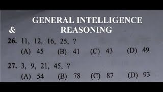GENERAL INTELLIGENCE & REASONING ( Reasoning Previous year solved question paper of SSC ) Part- 3/3