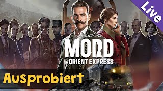 Ausprobiert: Mord im Orient Express ✦ Demo (Steam Next Fest) ✦ Blind / Livestreamaufzeichnung