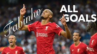 Fabinho can't stop Scoring! ● ALL GOALS! - Liverpool