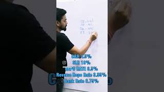 CRR|| SLR|| REPO RATE || REVERSE REPO RATE || MSF and  BANK RATE || Indain Economy 2023 #69thbpsc