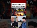 Donald Trump Warns Iran: Lay Down Arms Or Face Consequences #usiranwar #israeliranwar #war