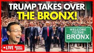 🚨 MAGA Takes Over The Bronx! 25,000 Strong For Trump in New York, Rappers EMBRACE Trump, Libs PANIC