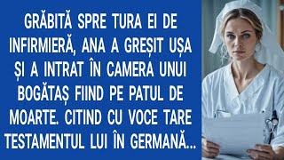 Grăbită spre tura ei de infirmieră, Ana a greșit ușa și a intrat în camera unui bogataș fiind pe...