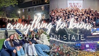 EVERYTHING TO KNOW ABOUT PENN STATE!!!!