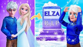 Elsa and Jack Frost Growing Up! 35 Frozen DIYs