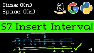 Insert Interval - Leetcode 57 - Blind 75 Explained - Intervals - Python