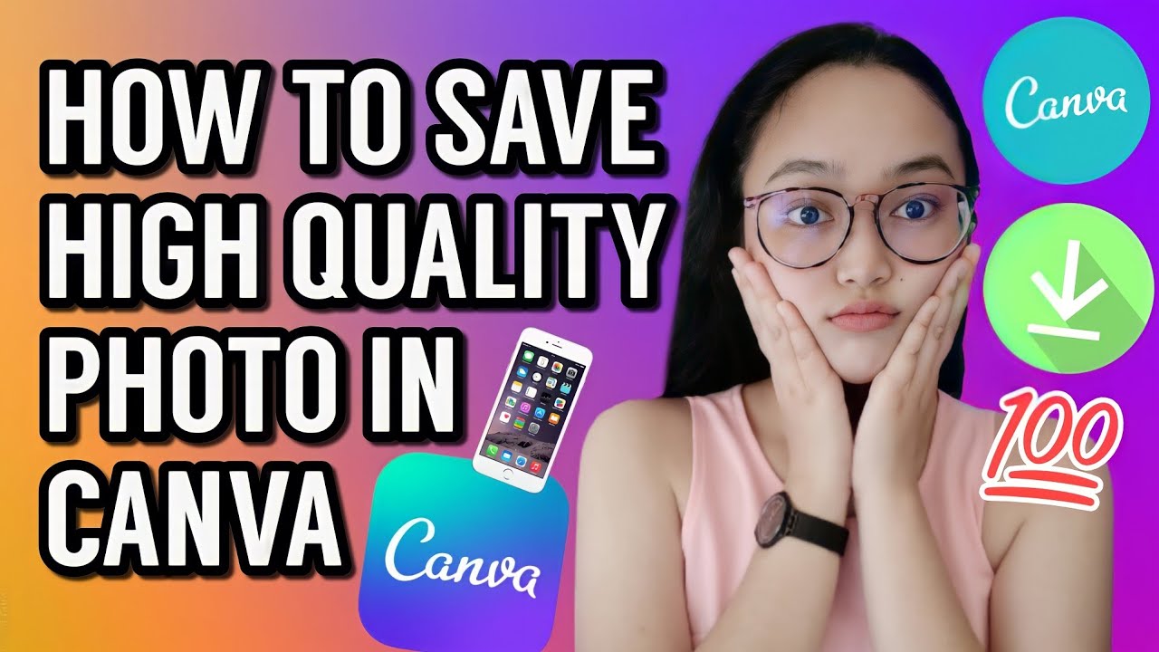 How To Save High Quality Photo In Canva | Canva High Quality Download ...