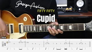 Cupid (Twin Version) - FIFTY FIFTY - Guitar Instrumental Cover + Tab