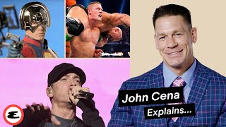 John Cena On Nude Scenes, His Relationship With Dave Bautista & Rapping with Eminem | Esquire