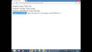 6HTML5) JavaScript Objects - Array and Exception Object