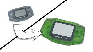 How to change the case of Gameboy Advance