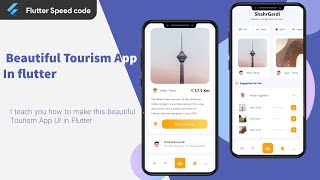 Tourism App in Flutter | Flutter UI | Speed Code