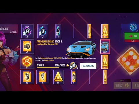 Asphalt 8, Lamborghini Huracán STO, Evento Treasure Rush, octavo día