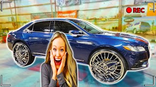 LINCOLN CONTINENTAL REMIX ON 32INCH DUB SKIRT FLOATERS/MOVING TO THE SOUTH