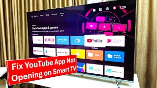 How to Fix YouTube App Not Opening on Smart TV