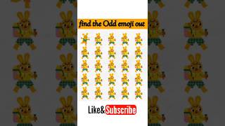 find the Odd emoji out #emojichallenge #quiz #findtheoddemoji #emoji #ytshorts #shorts