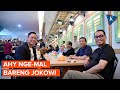 Momen AHY Ikut Jokowi 