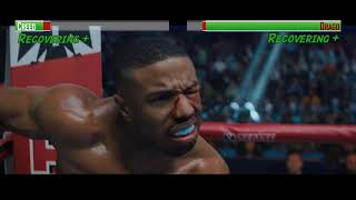 Creed vs Drago (1st Fight)...with healthbars