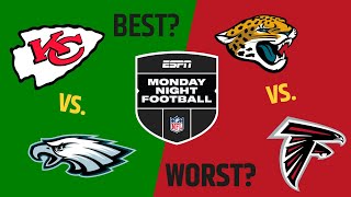 BEST and WORST Games on the 2023 MONDAY NIGHT FOOTBALL Schedule