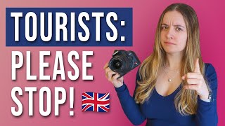 Worst tourist behaviours in the UK | as voted by Brits