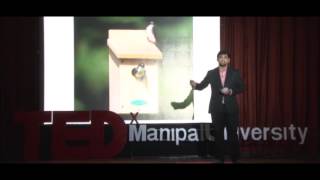 Self-discovery through creative expression | Dwiref Oza | TEDxManipalUniversity