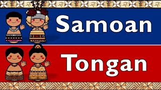 SAMOAN & TONGAN LANGUAGES