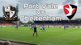 Match Day Vlog || Port Vale vs Cheltenham