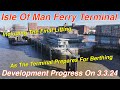 New Isle of Man Ferry Terminal, Liverpool Development 3.3.24 (By Drone)