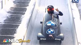 Kaillie Humphries wins first world title in monobob history | NBC Sports