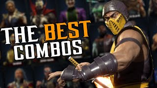 EVERY Characters BEST COMBO in Mortal Kombat 11...