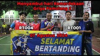 H. Hartono test mental lawan anak muda, RT001 vs RT004 Griya Pamulang 2 Pondok Benda, tanding 17an.