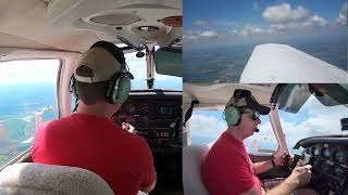 Piper Warrior PA28-161 Steep Turns Private Pilot