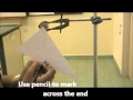 Determining Centre of Gravity of an Irregular Object Expt Determining Centre of Gravity of an Irregular Object Expt