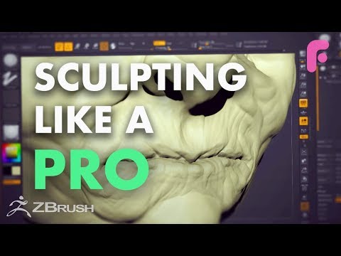 Learn To Sculpt Like A Pro In Zbrush Www Cghow Cghow