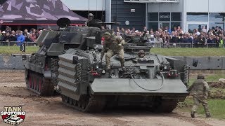 CRARRV Challenger Armoured Repair and Recovery Vehicle - Tankfest 2016