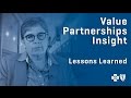 Value Partnerships Insight - Lessons Learned