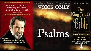 19 |  PSALM  { SCOURBY AUDIO BIBLE KJV } "Thy Word is a lamp unto my feet"  Psalm: 119-105