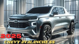 NEW 2025 Chevy Avalanche SS New Model Unveiled - FIRST LOOK