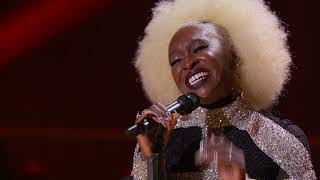 Cynthia Erivo performs the Whitney Houston hit "I Wanna Dance With Somebody (Who Loves Me)"