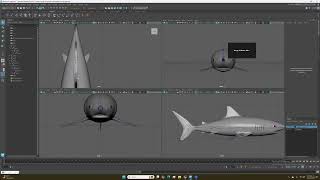 Rig, Controladores y pesos automáticos en Autodesk Maya.