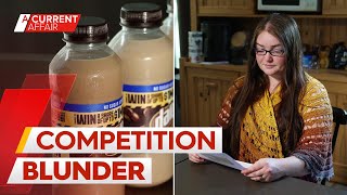 Iced coffee fans receive apology after cash prize blunder | A Current Affair